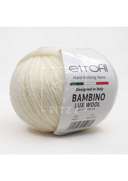 Bambino Lux Wool 70017 Beyaz