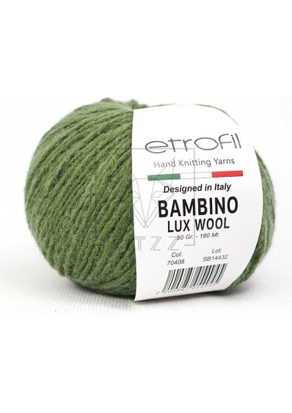 Bambino Lux Wool 70408 Çimen Yeşili