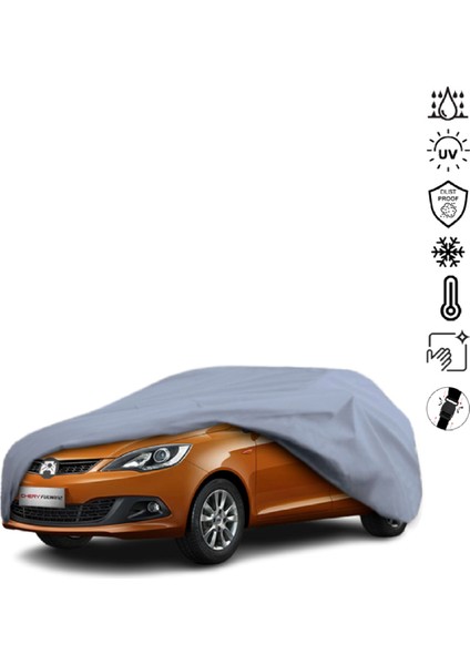 Chery Chance (2013-) Araba Brandası Miflonlu 4 Mevsim Oto Branda