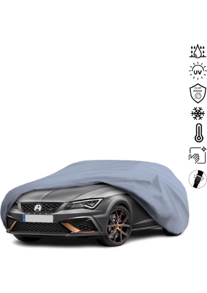 Cupra Leon (2020-) Araba Brandası Miflonlu 4 Mevsim Oto Branda