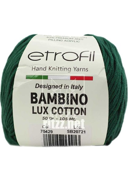 Bambino Lux Cotton 70429 Zümrüt fiyatları