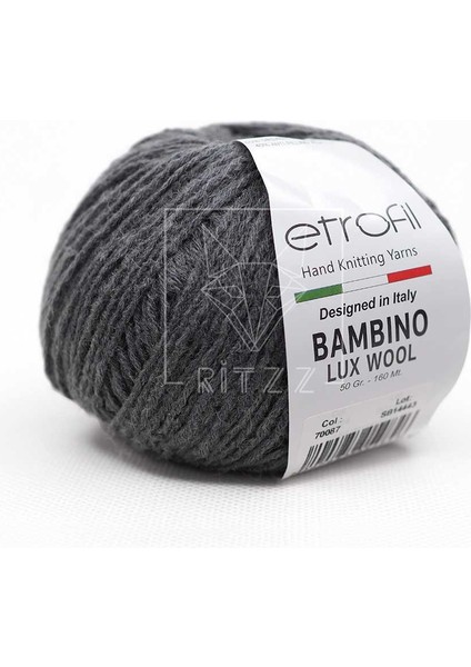 Bambino Lux Wool 70087 Koyu Gri