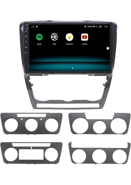 Skoda Octavia Android 13 Multimedya Carplay 4gb RAM+64GB HDD 2007-2012 Navigasyon Ekran