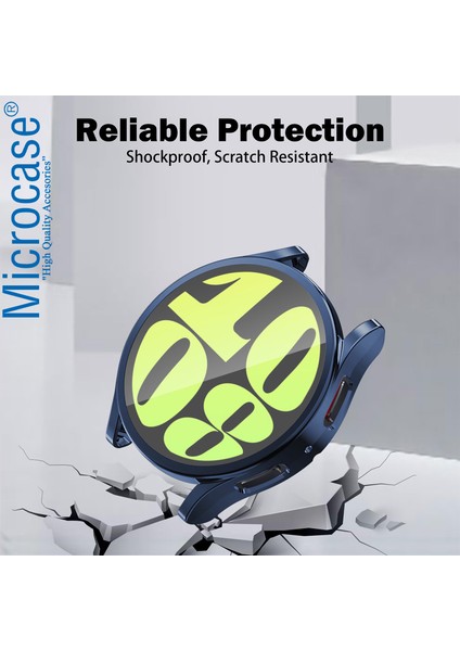 Samsung Galaxy Watch 6 40MM Önü Kapalı Silikon Kılıf - AL3173 modelleri