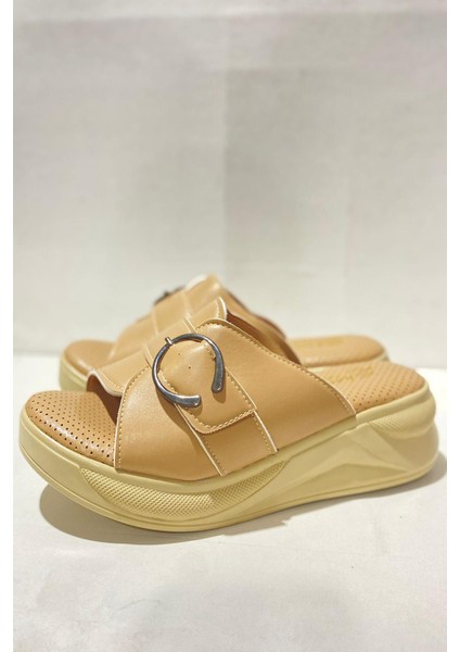 Kadın Reso Ten Konfor Ortopedik Taban Tokalı Terlik 130 fiyatları