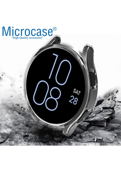 Samsung Galaxy Watch 6 Classic 47MM Önü Açık Sert Slim Rubber Kılıf - AL3172 modelleri