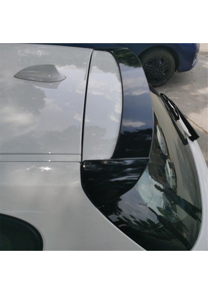 Bmw 1.seri E87 Plastik Parlak Siyah Boyalı Spoiler