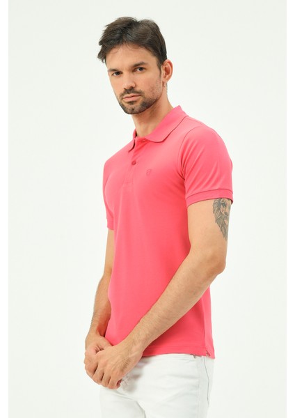 Erkek Kısa Kollu Regular Fit Polo Yaka T-Shirt