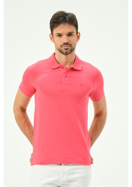 Erkek Kısa Kollu Regular Fit Polo Yaka T-Shirt