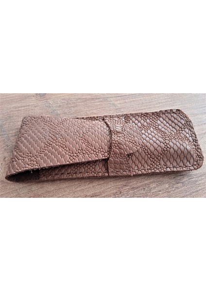Gerçek Deri Özel Kalemleriniz Için Kalemlik Kalem Kutu 27 cm 6 cm