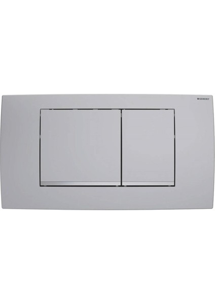 Geberıt Kumanda Kapağı Çiftli Mat Krom 115.899.Kn.1-115.899.Jq.1