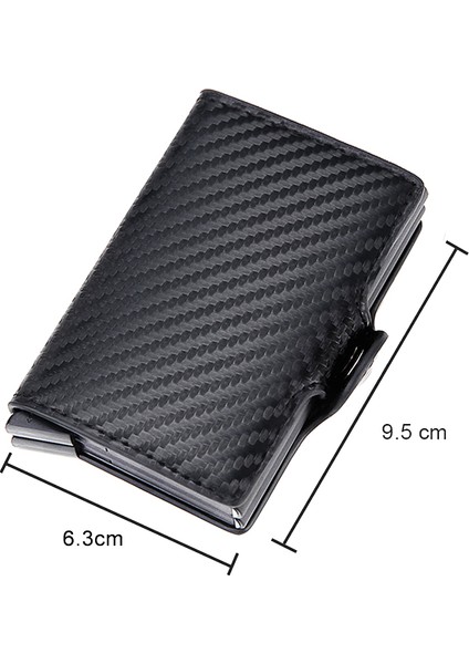 Mavi (Isim Hizmeti) Dıenqı Erkekler Için En Kaliteli Cüzdanlar Kısa Rfid Kart Cüzdanı Para Çantası Mini Çanta Erkek Alüminyum Küçük Cüzdan Erkekler Ince Vallet Cüzdan (Yurt Dışından)