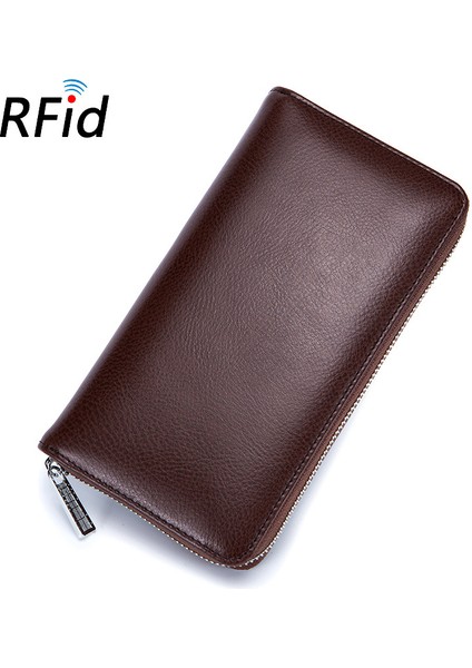 Gül Kırmızı Dıenqı Rfid Hakiki Deri Erkek Cüzdan Büyük Kart Tutucu Kadın Cüzdan Debriyaj Para Çantaları Çantalar Erkek Fermuar Cüzdan Bileklik 2021 (Yurt Dışından)