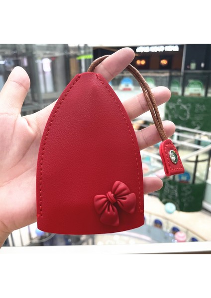 Stil 3 Pu Deri Anahtar Sahipleri Yay Süslemeleri Moda Dize Araba Anahtarlık Cüzdan Mini Sevimli Tatlı Kadın Unisex Kahya Kılıfı Organizatör (Yurt Dışından)