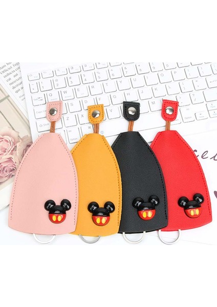 14 Karikatür Mickey Mouse Çekme Tipi Anahtar Çantası Pu Deri Sevimli Tavşan Anahtar Cüzdan Temizlikçi Araba Anahtarlık Durumda Disney Anahtarlık Kılıfı (Yurt Dışından) modelleri