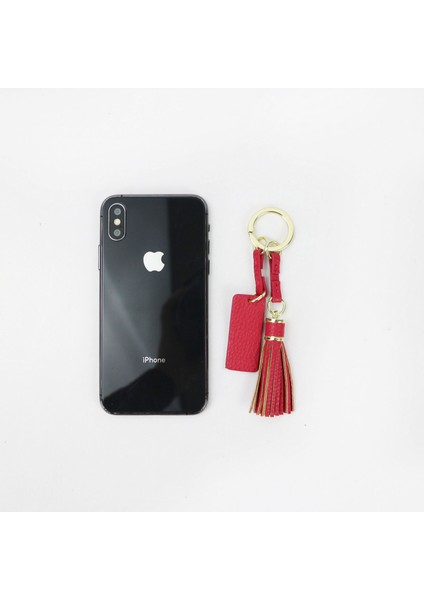 Koyu Lacivert Ücretsiz Özel Anahtarlık Hakiki Deri Anahtarlık Yeni Tasarımcı Püskül Anahtarlık Moda Anahtarlık Araba Lüks Unisex Anahtarlık Çanta Cüzdan (Yurt Dışından)