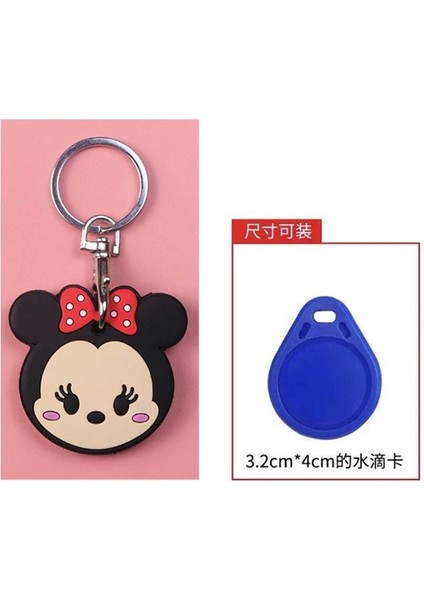 Stil 4 Disney Sevimli Mickey Mouse Anahtarlık Silika Jel Anahtar Kılıfı Ince Kahya Anahtar Erişim Giriş Koruma Kartı Koruyucu Tutucu (Yurt Dışından)