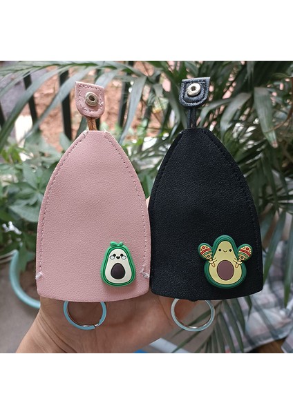 Stil 5 Sevimli Avokado Unisex Çekme Tipi Anahtar Çantası Pu Deri Anahtar Cüzdan Temizlikçiler Araba Anahtarlık Kılıfı Yeni Deri Anahtarlık Kılıfı (Yurt Dışından) fiyatları