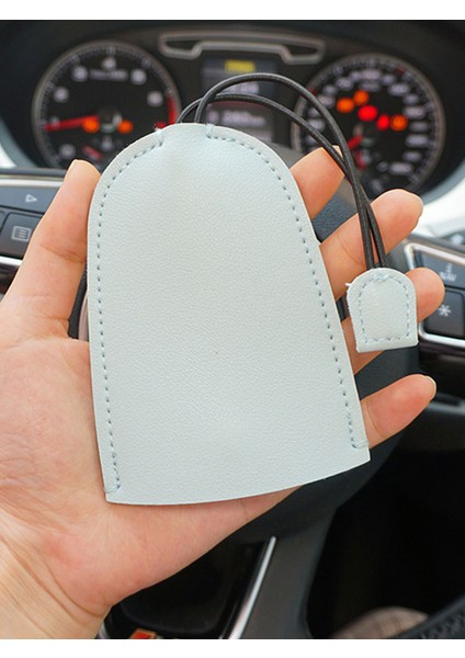 Mavi Moda Çekme Tipi Pu Deri Anahtar Çantası Düz Renk Araba Anahtarı Kapağı Ev Anahtarı Evrensel Çanta (Yurt Dışından) indirimleri