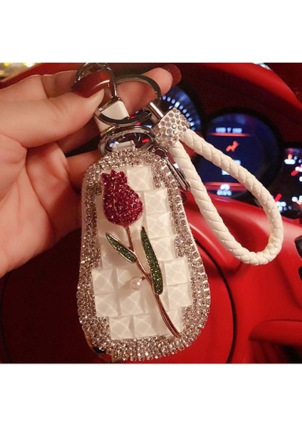15 Cartera Para Llaves Gm Anahtar Kutu Karikatür Araba Anahtarı Koruyucu Kılıf Çift Elmas Anahtar Kabuk Toka Peluş Top Monedero Para Oto (Yurt Dışından) indirimleri