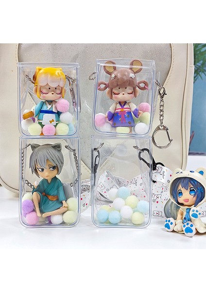 60X90X4.5MM Style1 Temizle Açık Çanta Karikatür Bebekler Için Şeffaf Mini Kawaii Koruyucu Ac Oyuncaklar Için Japon Anime Şekil Garaj Kiti Gk (Yurt Dışından) fiyatları