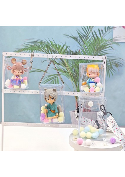 60X70X4.5MM Style2 Temizle Açık Çanta Karikatür Bebekler Için Şeffaf Mini Kawaii Koruyucu Ac Oyuncaklar Için Japon Anime Şekil Garaj Kiti Gk (Yurt Dışından) indirimleri