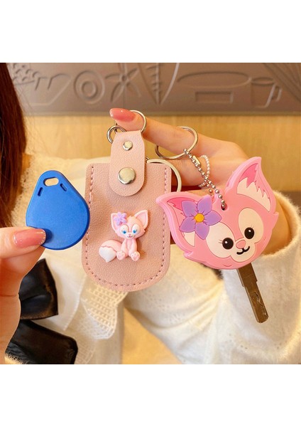 Stil 5 Disney Lotso & Duffy Bear Anahtarlık Silika Jel Anahtar Kılıfı Ince Kahya Anahtar Erişim Giriş Koruma Kartı Koruyucu Tutucu (Yurt Dışından)