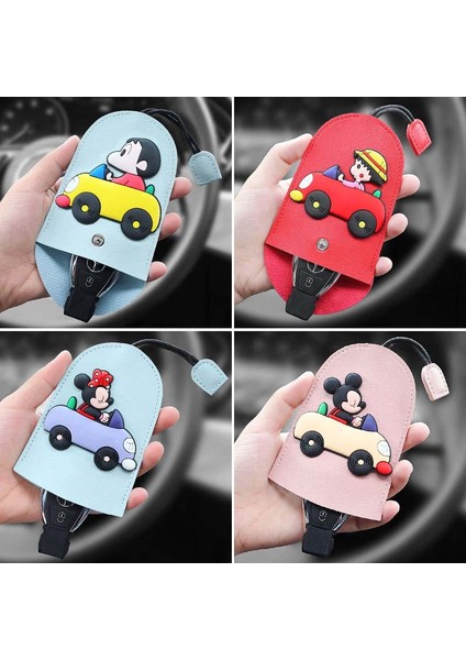 15 Karikatür Mickey Minnie Mouse Çekme Tipi Anahtar Çantası Pu Deri Anahtar Cüzdan Temizlikçi Araba Anahtarlık Durumda Disney Sevimli Anahtarlık Kılıfı (Yurt Dışından) indirimleri