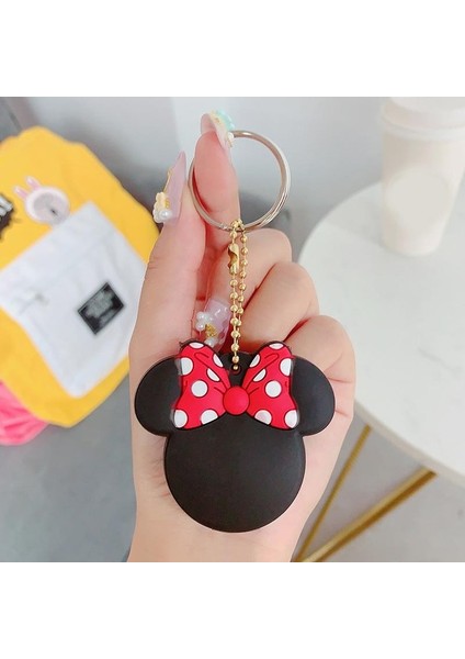 Stil 6 Disney Karikatür Minnie Ilmek Anahtarlık Silika Jel Anahtar Kılıfı Ince Kahya Anahtar Erişim Giriş Koruma Kartı Koruyucu Tutucu (Yurt Dışından)
