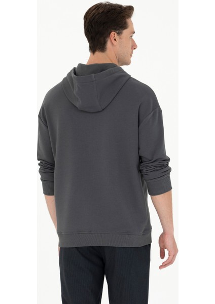 U.S. Polo Assn. Erkek Antrasit Sweatshirt 50274056-VR006