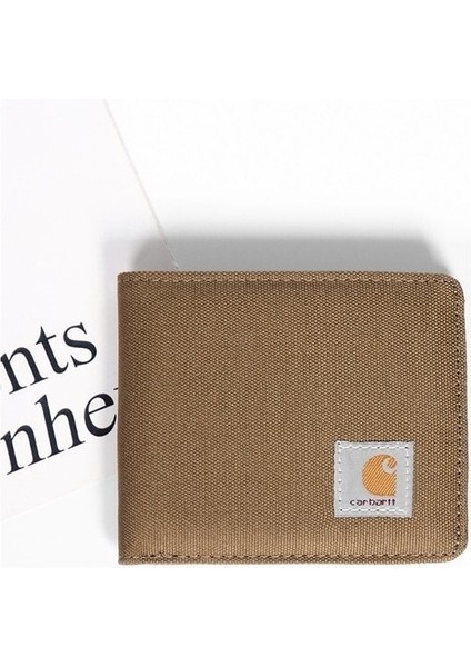 Cüzdanlar Stokta Var Su Geçirmez Kumaş Sağlam Ve Dayanıklı Carhartt Kısa Cüzdan (Yurt Dışından)