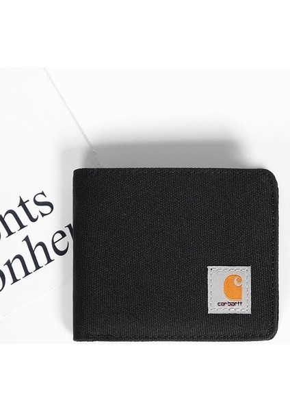 Cüzdanlar Stokta Var Su Geçirmez Kumaş Sağlam Ve Dayanıklı Carhartt Kısa Cüzdan (Yurt Dışından)