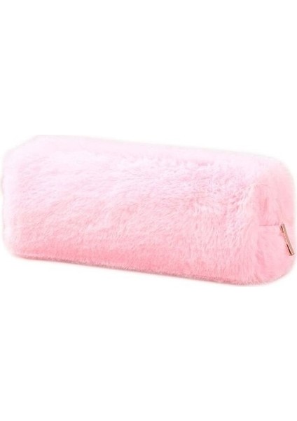 3 Adet Yaratıcı Kalem Kutusu Küçük Taze Sevimli Kız Peluş Sekizgen Kalem Çantası Kız Kalp Öğrenci Basit Saklama Çantası (Yurt Dışından)