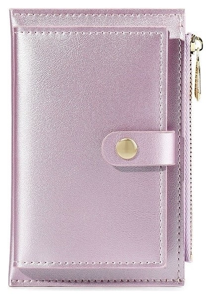 Korean Version Of The New Pu Zipper Pearl Laser Coin Purse Female Multi-Card Position Creative Card Case (Yurt Dışından)