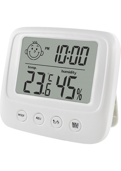 2 Yeni Gülen Yüz Modeli Termohigrometre Ev Termohigrometresi Termometre Higrometre (Yurt Dışından)