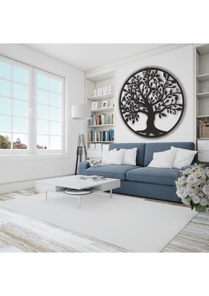 Kuş Desen Lazer Kesim Ferforje Hayat Ağacı Sanat Kolye İle Dekoratif Duvar Asılı (Yurt Dışından)