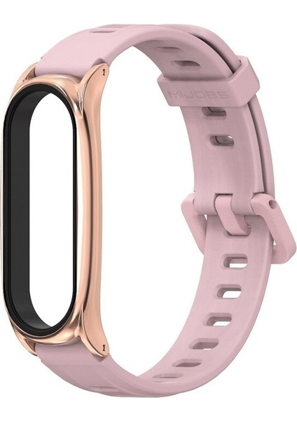 2pcs,Silicone Strap For Mijobs 6/5/4/3 Xiaomi Bracelet, Style: Plus Case Red + Bottom. Color Random (Yurt Dışından) fiyatları