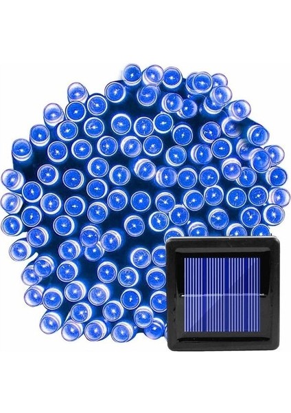 Güneş Işıkları 200led Noel Dekorasyonu Pırıltı Işıkları Veranda Açık Şenlikli Parti Atmosferi 100led Dize Işıkları (Yurt Dışından)