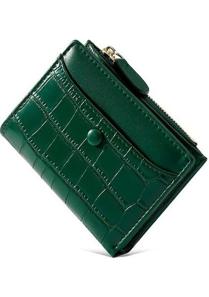 Yeni Taş Desen Pu Bozuk Para Cüzdanı Moda Çok Kartlı Fermuarlı Para Klipsi (Yurt Dışından)