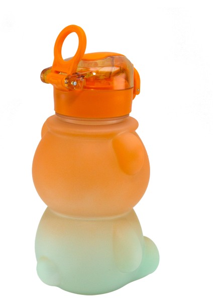 Matara Ayıcıklı Sevimli Matara 800 ml Turuncu
