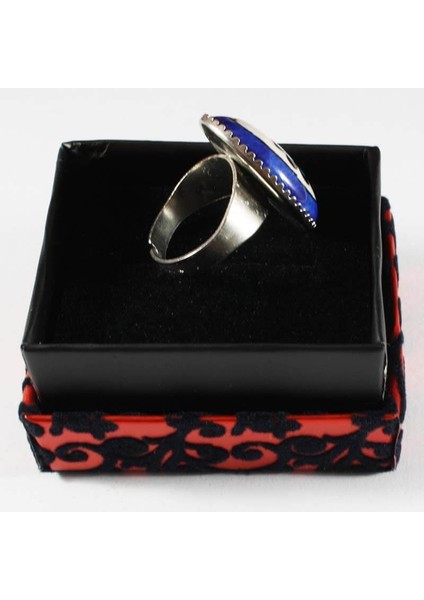 Mavi ve Kırmızı Çini Yüzük fiyatları