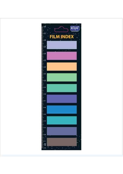 Kale Kraf Index Fılm (Pp) 13X44MM 10 Renk x 20YP 51246