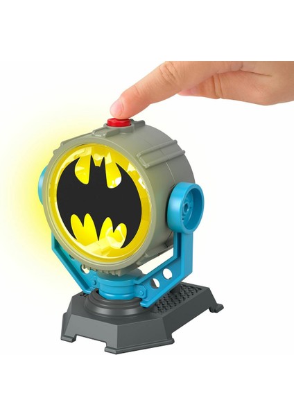 HFD47 Imaginext, Bat-Tech Bat-Signal Figür Seti, Dc Super Friends modelleri