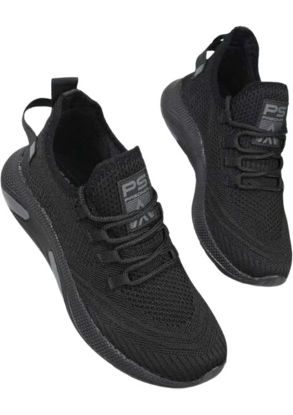 062 gr Siyah-Siyah Triko Günlük Spor Ayakkabı modelleri
