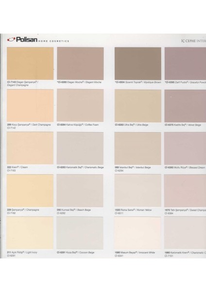 Popüler Silikonlu Mat Iç Cephe Boyası 20 kg fırsatları