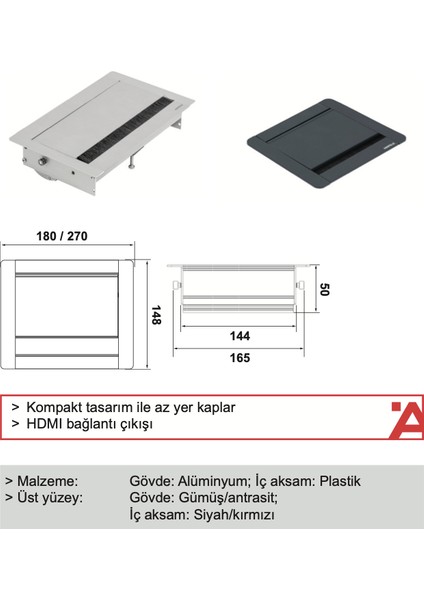 Goo Priz 2 Priz / Ups / Cat6 / Cat3 / Hdmı / Usb, Ant. modelleri
