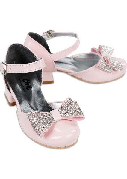 Kız Çocuk Babet 33-37 Numara Pudra modelleri