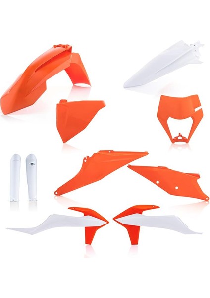 Ktm Exc 20 Full Grenaj Set Turuncu Beyaz