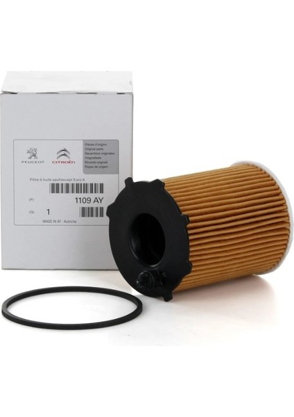 Ford Fiesta 1.4 1.5 1.6 Tdci Yağ Filtresi Orjinal Psa 1109.AY