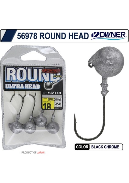 56978 Round Jig Head Balıkmarketim